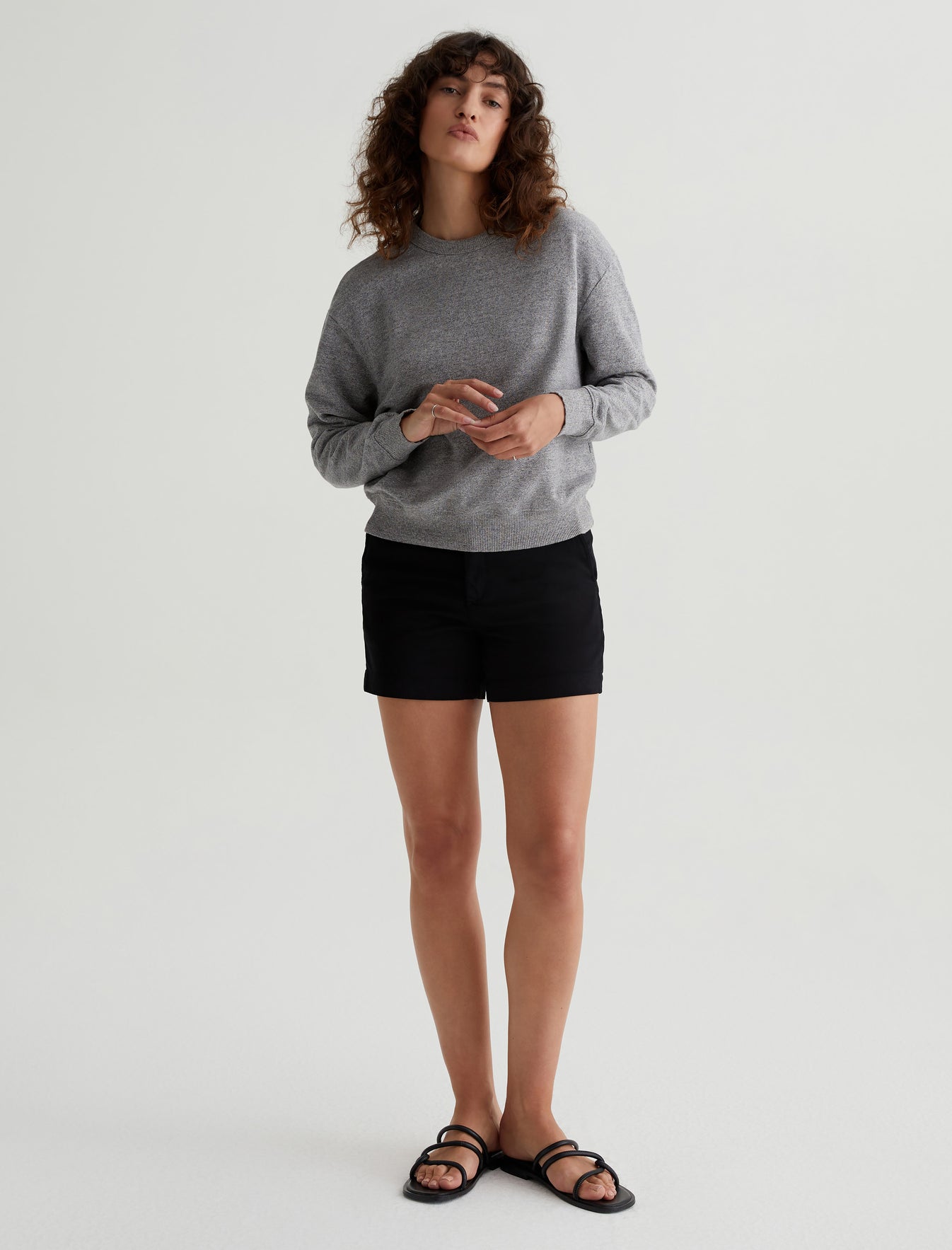 Nova Crew|Relaxed Crew Neck Sweatshirt